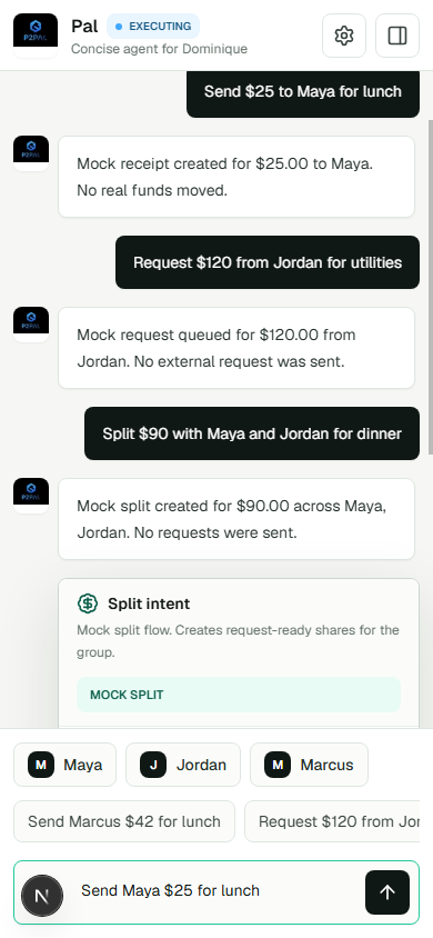 Mobile contact chips